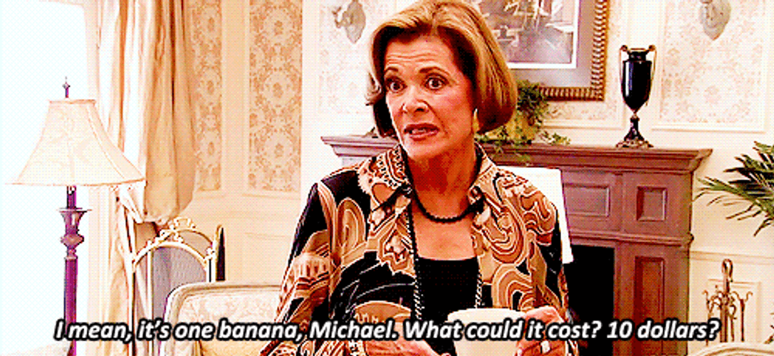 Arrested Development Lucille Bluth Disappointed Face GIF