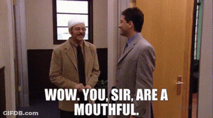Arrested Development Tobias Funke Mouthful GIF