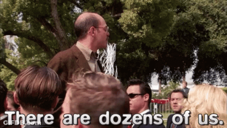 Arrested Development Tobias Funke Shouting Dozens GIF