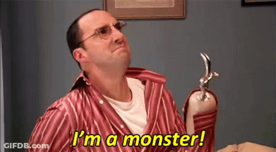 Arrested Development Tony Hale I'm Monster GIF