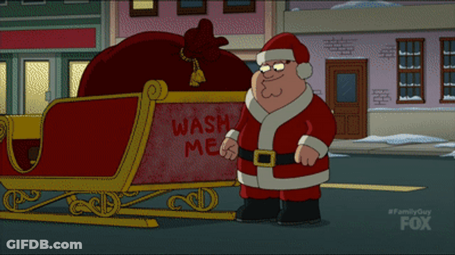 Arresting Santa Claus Animation GIF