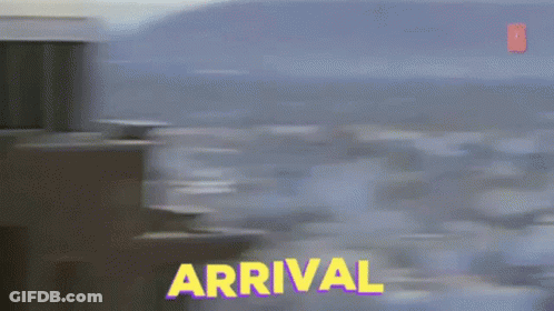 Arrival Blurry Picture GIF
