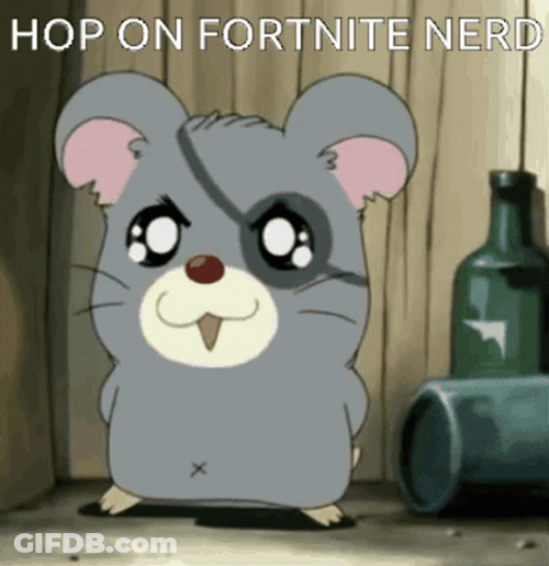 Arrogant Hamtaro Fortnite Meme GIF