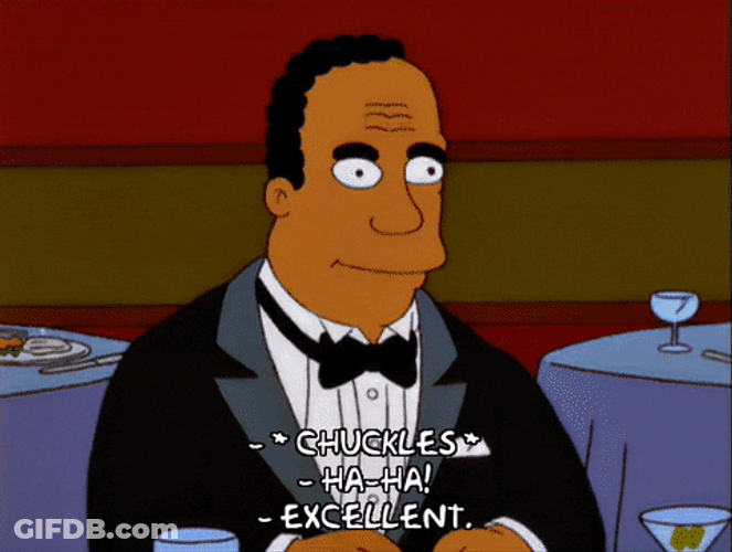 Arrogant Nelson Haha GIF