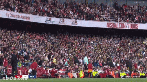 Arsenal.com Tours Soccer Field GIF