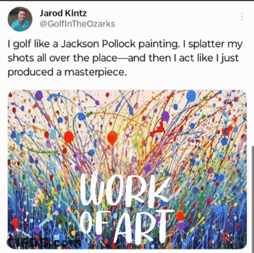 Art Golfing GIF