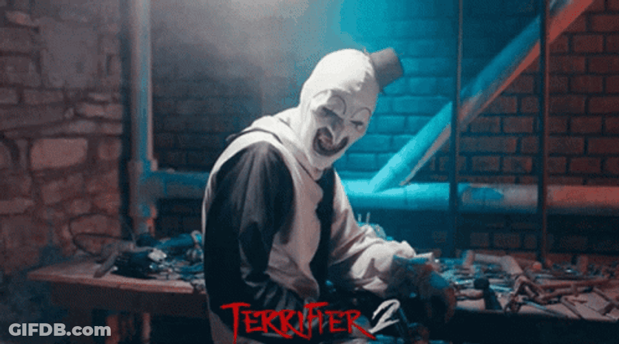 Art The Clown Terrifier 2 GIF