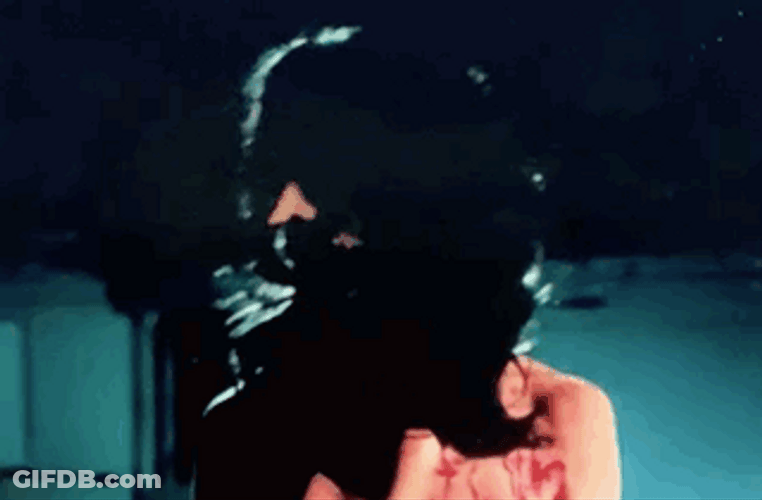 Art The Clown Wearing Lady's Skin And Hair GIF