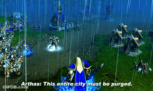 Arthas This Entire City Must Be Purified GIF