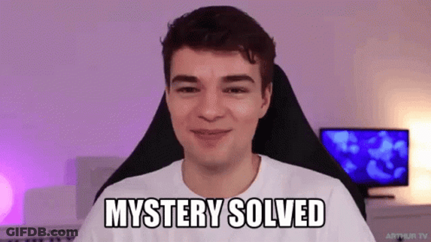 Arthur Cheerfully States Mystery Solved GIF