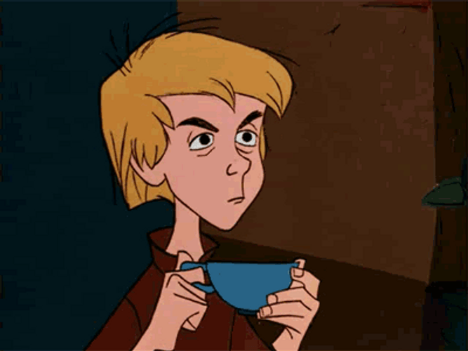 Arthur Cute Blue Mug GIF