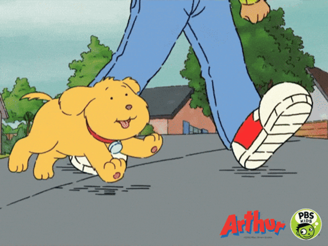 Arthur Happy Dog Pbs Kids GIF