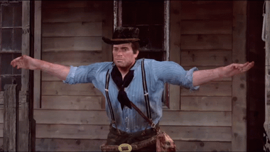 Arthur Morgan Arm Wave Dance GIF