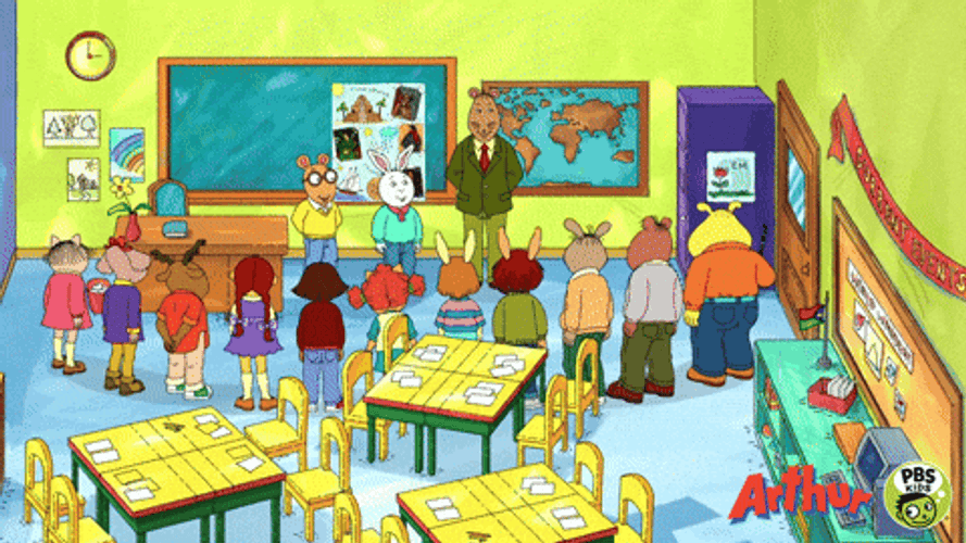 Arthur On Canteen Pbs Kids GIF