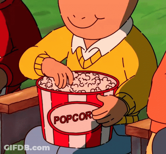 Arthur Read Popcorn Eating GIF