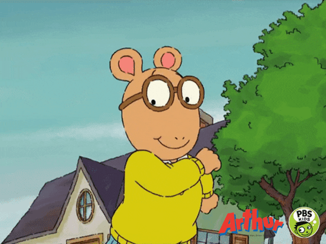 Arthur Walking Pbs Kids GIF