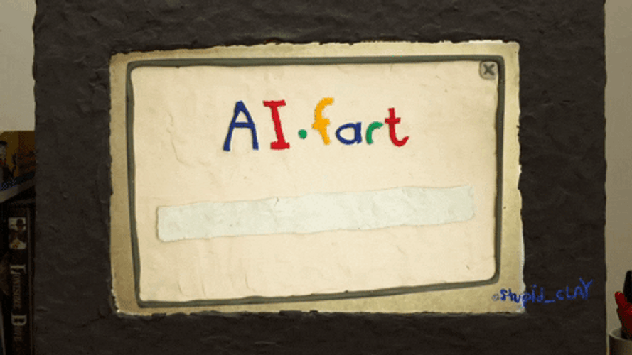 Artificial Intelligence Clay Stop Motion Animation GIF
