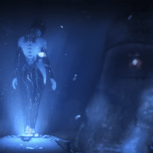 Artificial Intelligence Cortana Halo 2 Video Game GIF