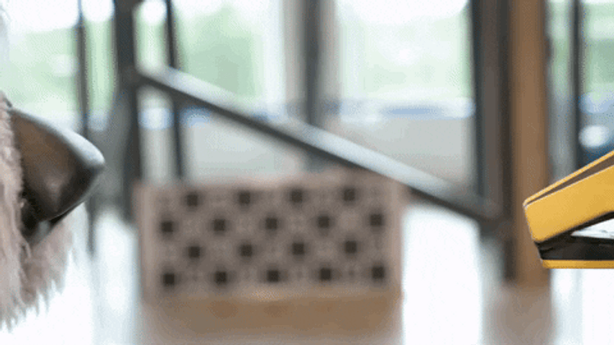 Artificial Intelligence Robot Hand Nose Boop GIF
