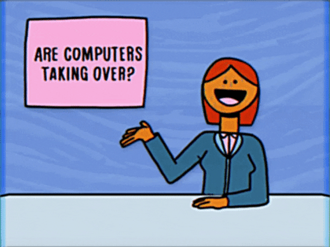 Artificial Intelligence Taking Over Animation GIF