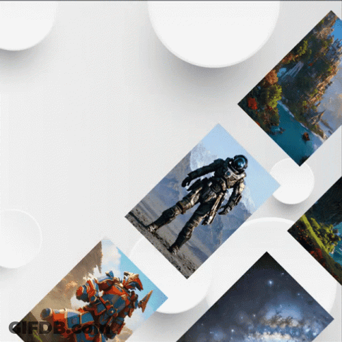 Artificial Intelligent Artwork Generator GIF