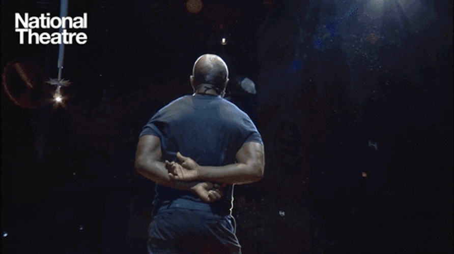 Artist Michael Balogun Hands Tied GIF