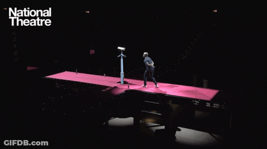 Artist Michael Balogun Performing GIF