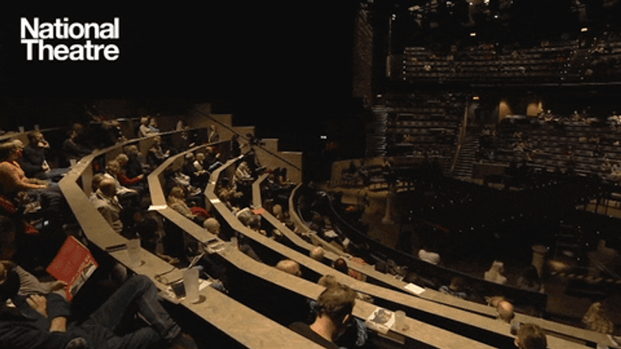 Artist Michael Balogun Performing On National Theatre GIF