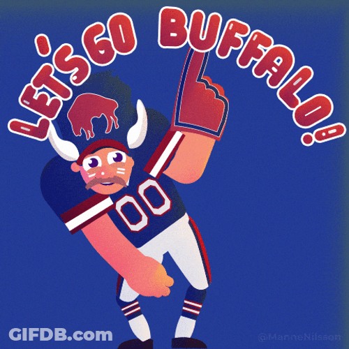 Artistic Lets Go Buffalo Cheer GIF