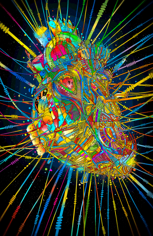 Artistic Love Heart GIF