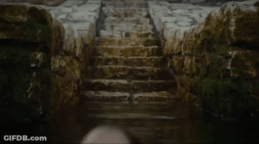 Arya Stark Drowns Game Of Thrones GIF