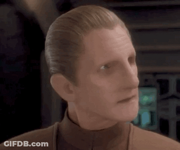 As If Odo Roll Eyes GIF