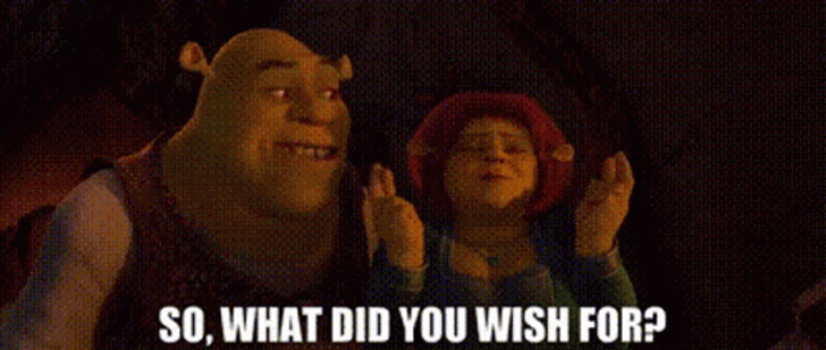 As You Wish Shrek And Fiona GIF