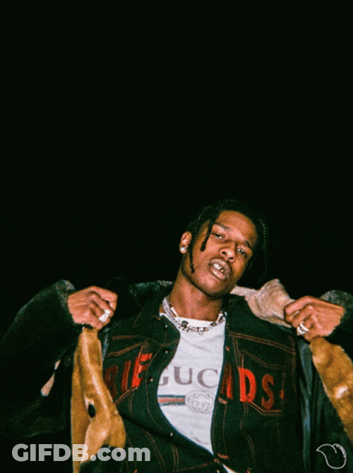 Asap Rocky Animation GIF