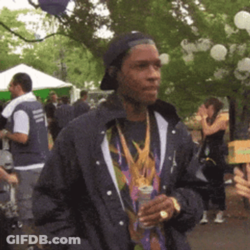 Asap Rocky Clueless Face GIF