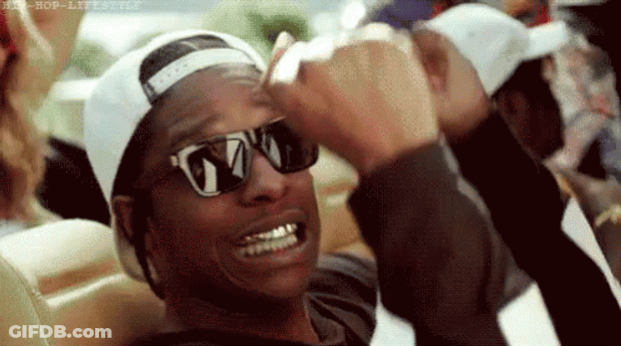 Asap Rocky Shabba Music Video GIF