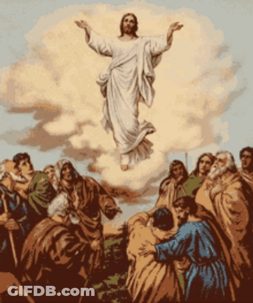 Ascension Jesus High Definition Image He Has Risen GIF