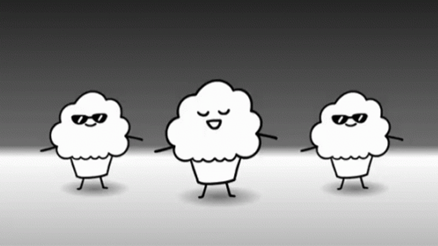Asdfmovie Dancing Cupcakes GIF