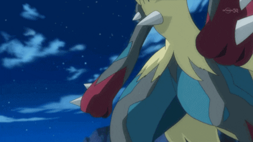Ash Greninja Angry Growl GIF