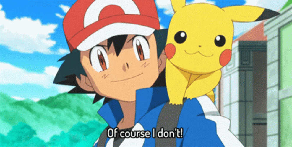 Ash Greninja Of Course I Don't I GIF