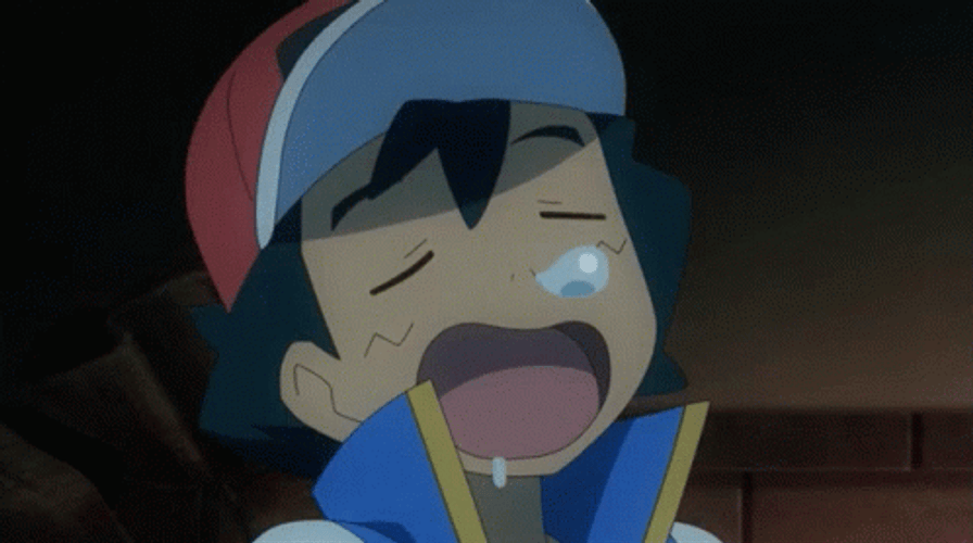 Ash Ketchum Anime Sleeping And Drooling GIF