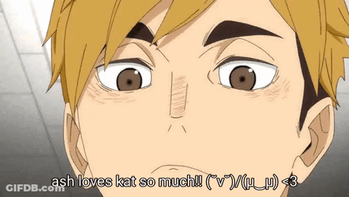 Ash Loves Kat So Much GIF