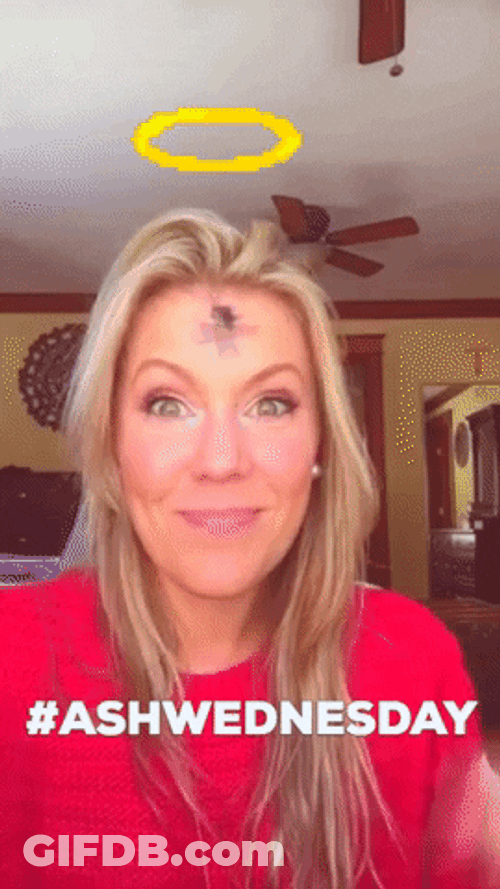 Ash Wednesday Angel Halo GIF