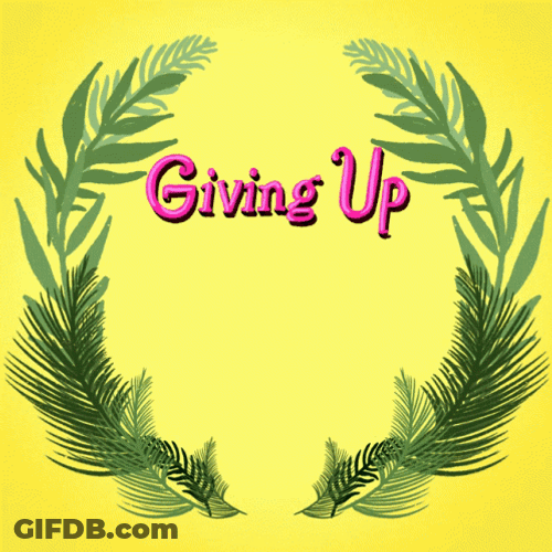 Ash Wednesday Giving Up Intolerance GIF