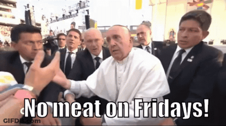 Ash Wednesday Pope Francis GIF