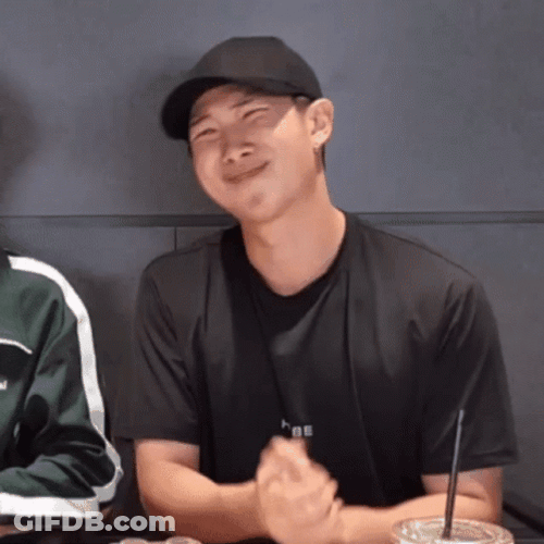 Ashamed In Disbelief Kim Nam-Joon GIF