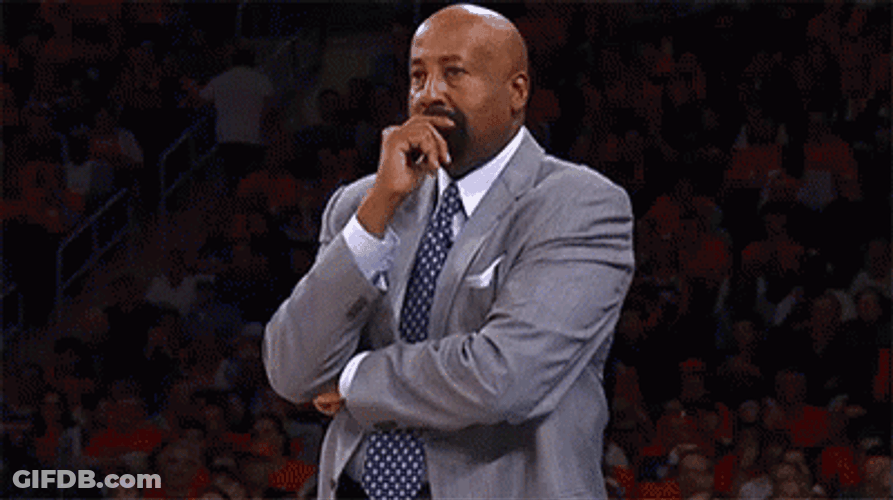 Ashamed Mike Woodson Face Palm GIF