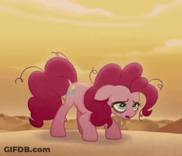 Ashamed Pinkie Pie GIF