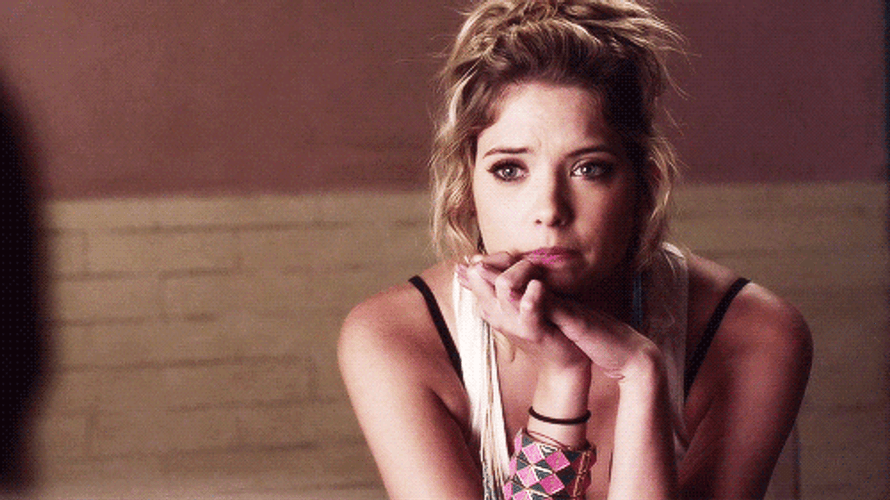 Ashley Benson Anxious Praying GIF