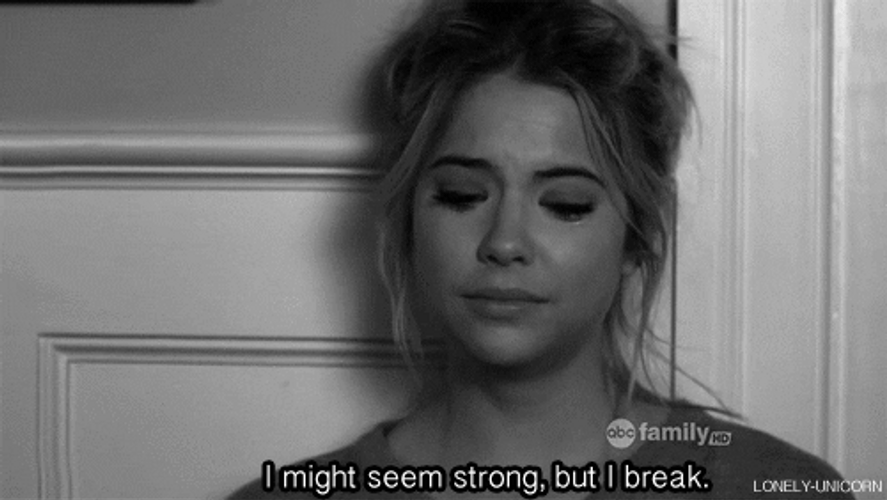 Ashley Benson Depressed Cry GIF